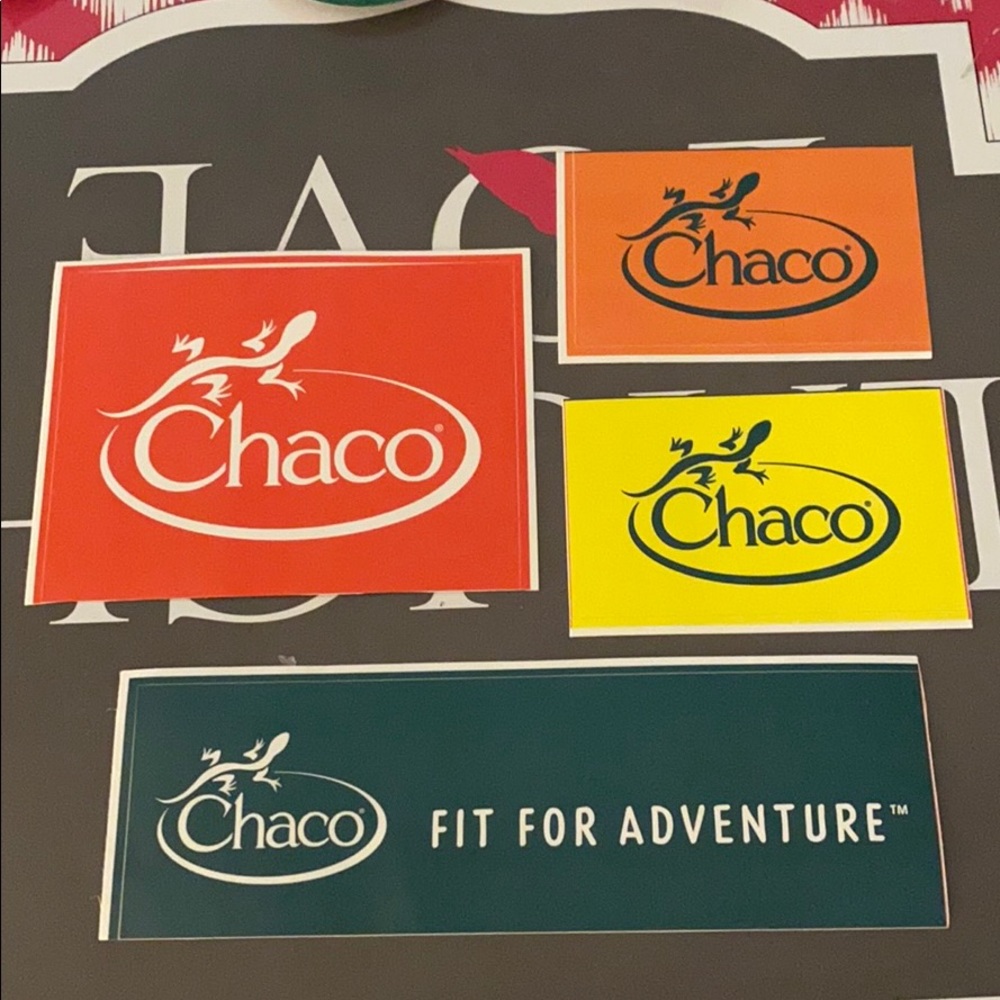 4 Chaco Stickers